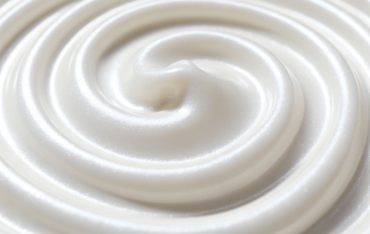 Texture di crema anti-età rigenerante